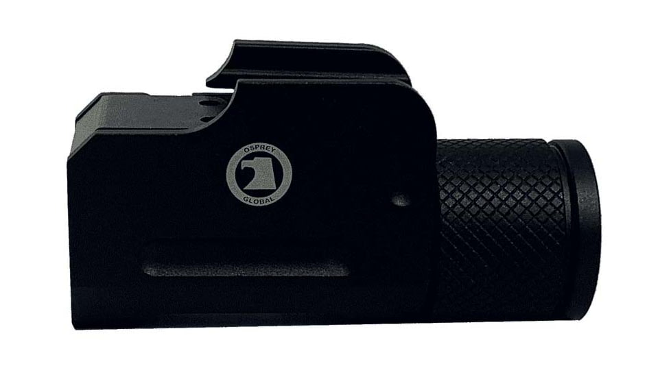 Osprey Global LED Tactical Pistol Flashlight, CR123A, 500 Lumens, Black, FL-OSP-500L