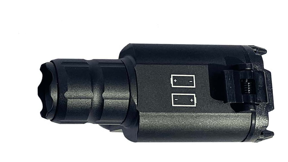 Osprey Global LED Tactical Pistol Flashlight, CR123A, 600 Lumens, Black, FL-OSP-600L