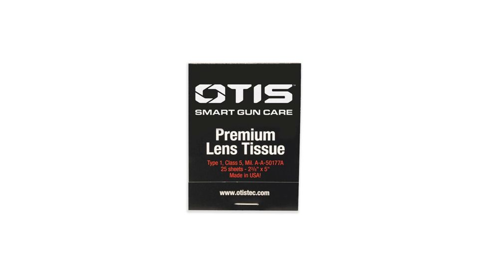 Otis Technology Lens Tissues, Black, RW-422