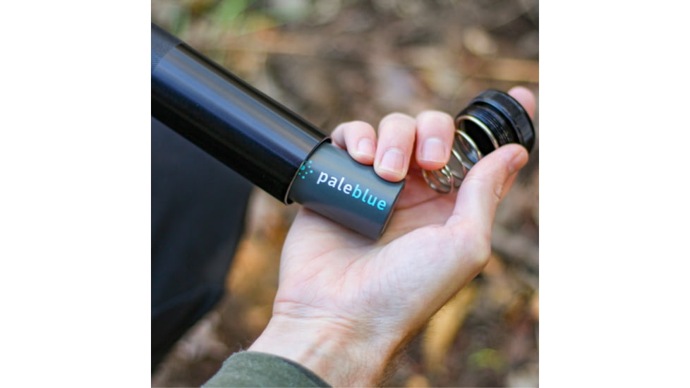 Pale Blue Earth Pale Blue Smart Lithium Ion USB Rechargeable D Batteries 2 Pack, Gray, PB-D-C