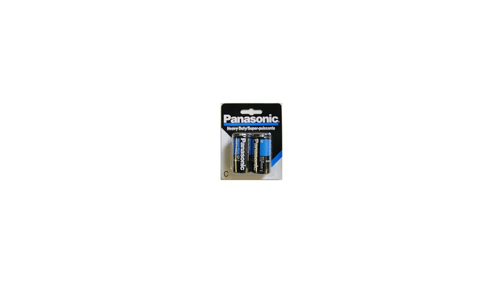 Panasonic UM-2NPA C Super Heavy Duty Batteries, 2 pack for radar guns &amp; more