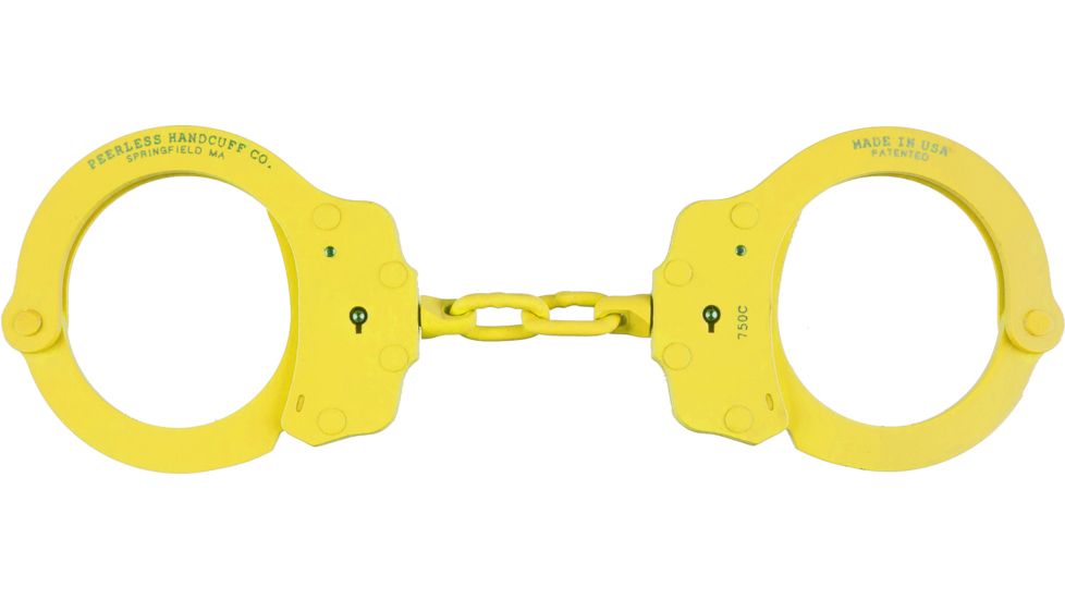 Peerless Handcuff 750 - Chain Cuff - Yellow 4712Y