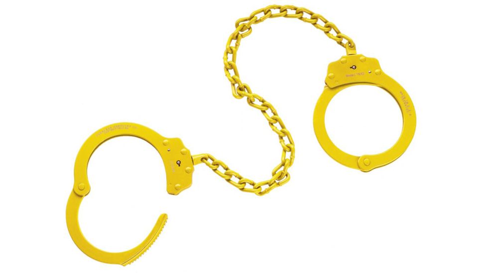 Peerless Handcuff Leg Iron, Yellow PH753BY