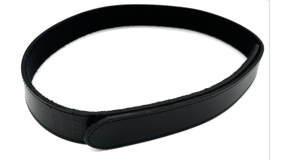Perfect Fit 1.5in Garrison Belt w/ Full Velcro, Plain, Black, Large, 5999-LG