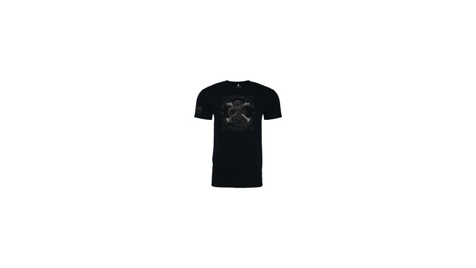 Pipe Hitters Union XXL PHU Don't Tread on Me Short Sleeve Shirt, Black, XXL, PHUPT136MB-XXL