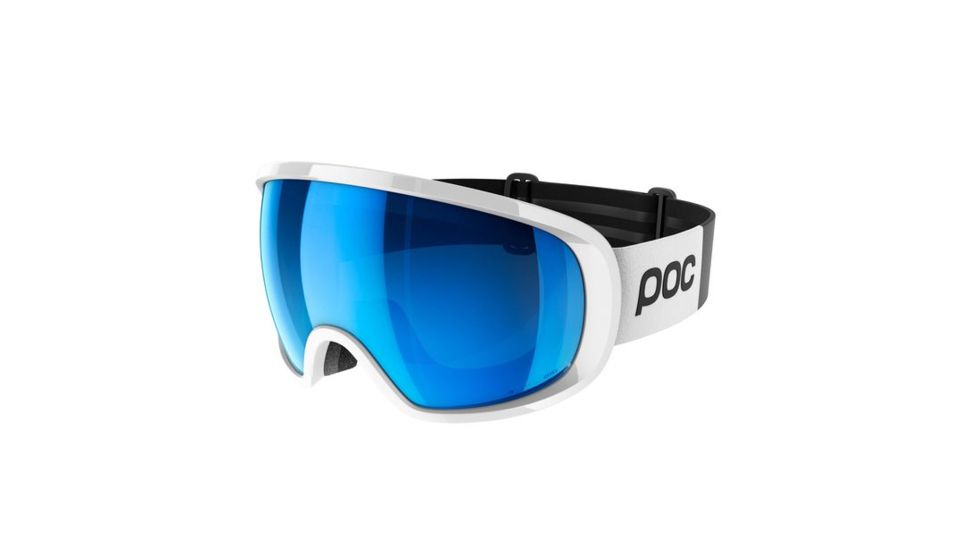 POC Fovea Clarity Comp Snow Goggles, Hydrogen White/Spektris Blue, 40440WHB