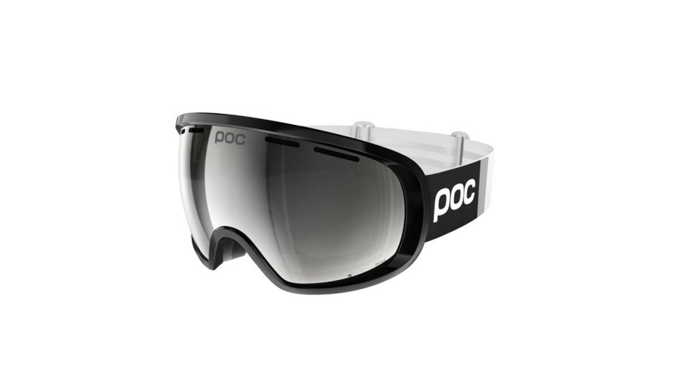 POC Fovea Clarity Comp Snow Goggles, Uranium Black/Silver Mirror, 40440BKS