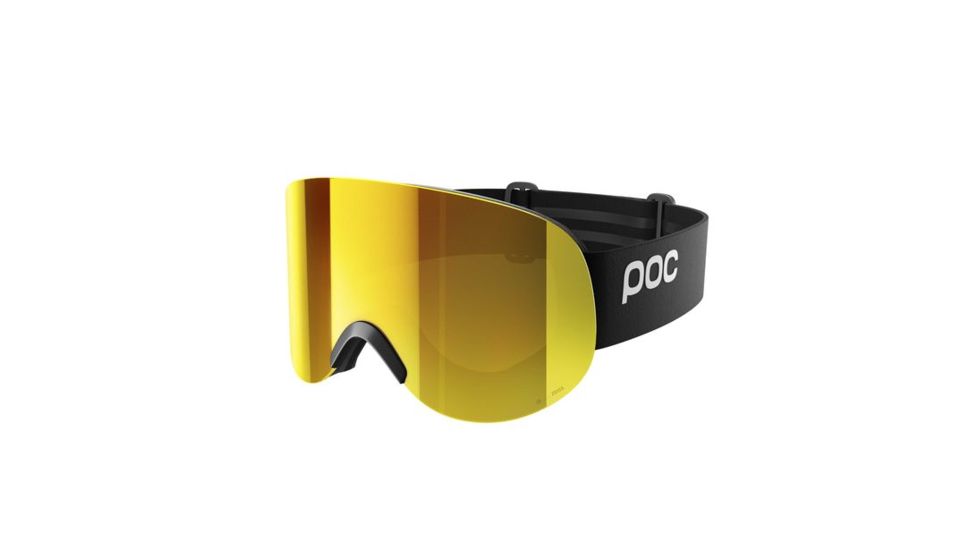 POC Lid Clarity Snow Goggles, Uranium Black/Spektris Orange, 40612BKO