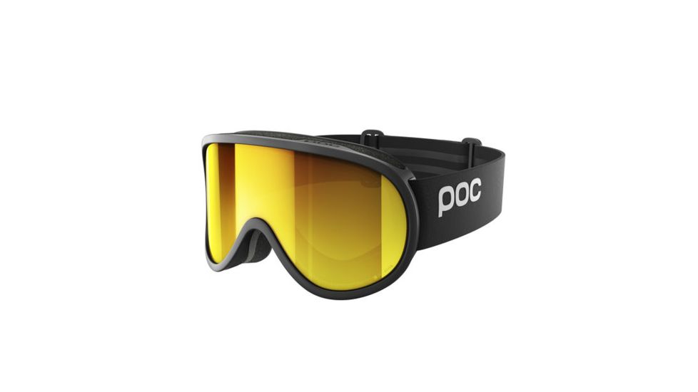 POC Retina Clarity Snow Goggles, Uranium Black/Spektris Orange, 40515BKO