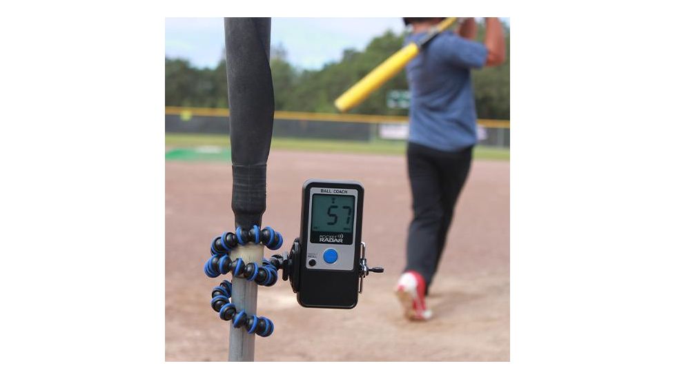 Pocket Radar Ball Coach Pro-Level Speed Training Tool-Radar Gun, Black, 4.7x2.3x0.8 in. 5176600206-CE