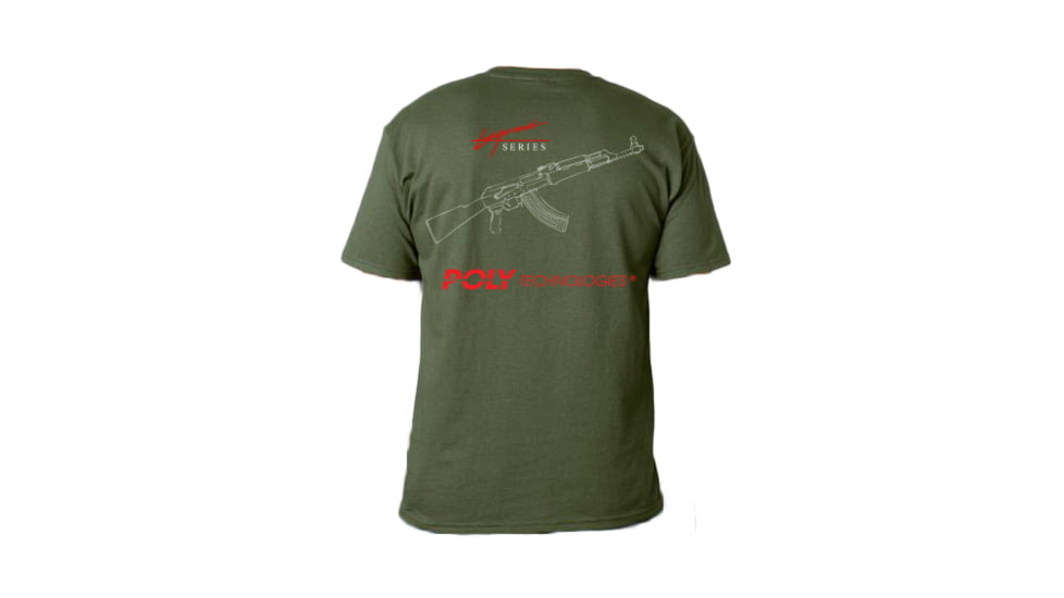 Poly Technologies AK47 Legend T-Shirt - Men's, Military Green, 000-020