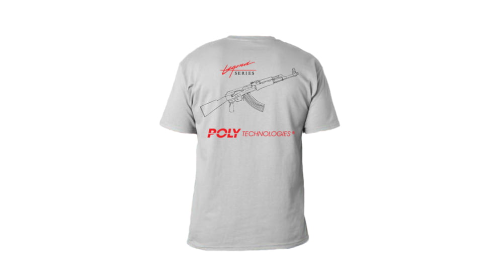 Poly Technologies AK47 Legend T-Shirt - Men's, Ice Grey, 000-021