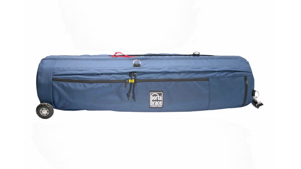 Porta Brace 38in Tripod Shelpack w/Off-Road Wheels TS-38BOR