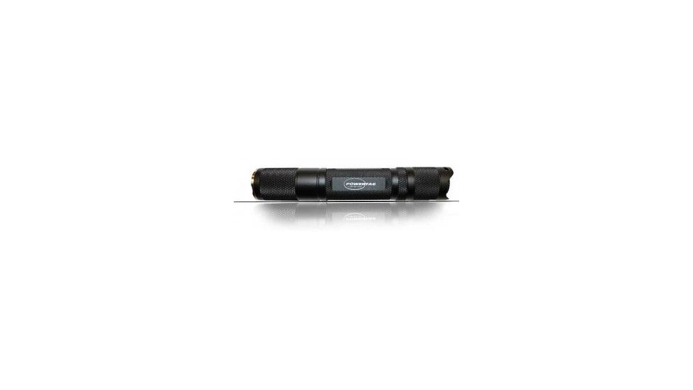PowerTac T2C LED Flashlight 280 Lumens CREE XM-L, 2 x CR123A, Black POWERTAC-T2C