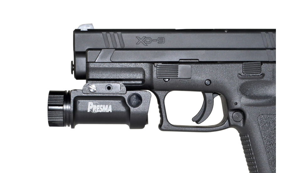 Presma Rail-Mounted Handgun Tactical Light, 1000 Lumens, FL03