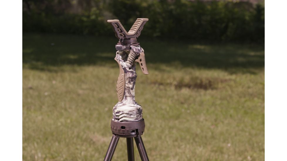 Primos Hunting Trigger Stick Gen 3 Jim Shockey Tall Tripod,24-62in,Truth Camo,Clam, 65815