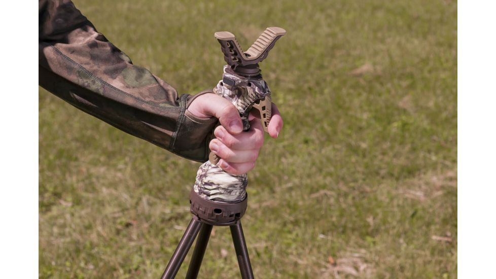 Primos Hunting Trigger Stick Gen 3 Jim Shockey Tall Tripod,24-62in,Truth Camo,Clam, 65815