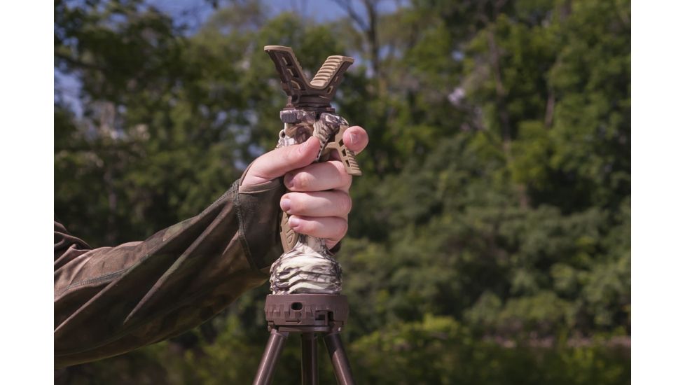 Primos Hunting Trigger Stick Gen 3 Jim Shockey Tall Tripod,24-62in,Truth Camo,Clam, 65815