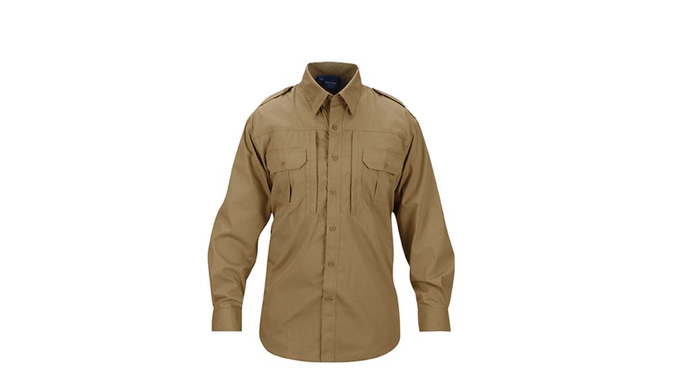 Propper Lightweight Tactical Long Sleeve Shirt - Men's, Coyote, 3XL, Regular, F5312502363XL2