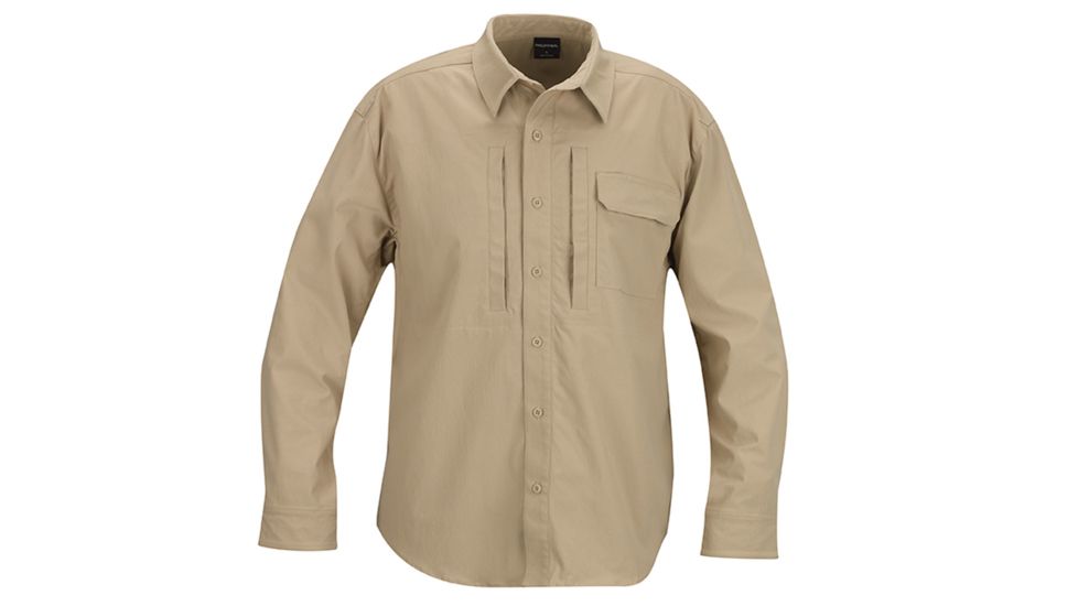 Propper Mens STL Long Sleeve Shirt Khaki M F53541G250M