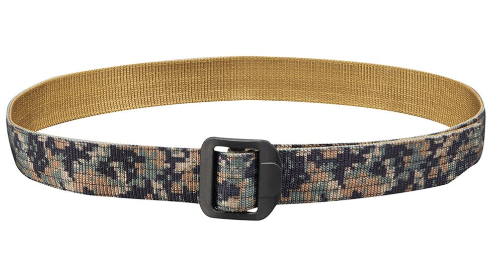 PROPPER Reversible Nylon Tactical Belt, Woodland Digital/Coyote, XL F561875R02XL