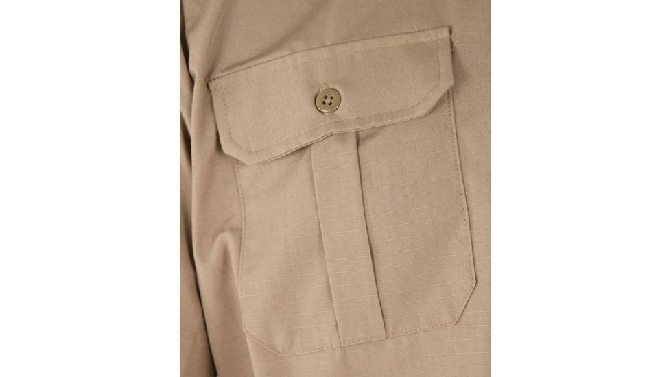 Propper Short Sleeve Tactical Shirt, Medium, Khaki