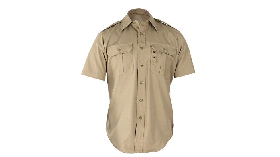 Propper Short Sleeve Tactical Shirt, Medium, Khaki