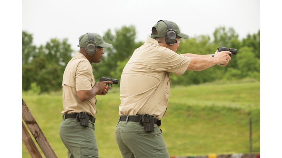 PROPPER Summerweight Tactical Mens Short Sleeve Shirt, Khaki, XS F53743C250XS