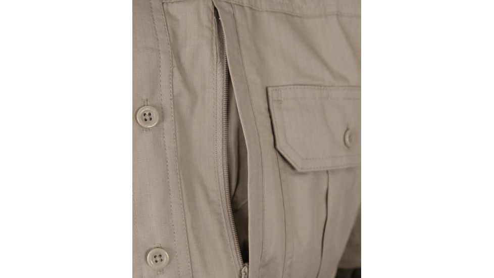 Propper F531150 Tactical Lightweight Short Sleeve Shirt, Khaki, 3XL