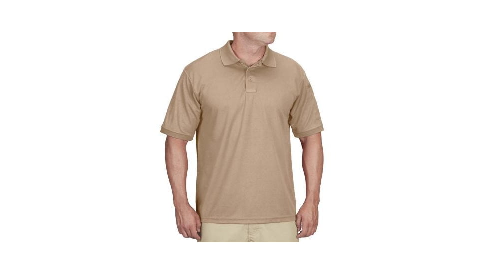 Propper Uniform Short Sleeve Polo - Mens, Silver Tan, XL, F53554C226XL
