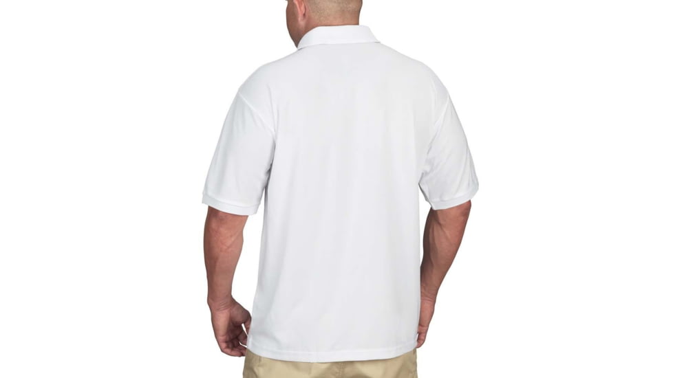 Propper Uniform Short Sleeve Polo - Mens, White, L, F53554C100L
