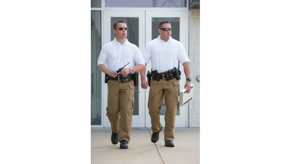 Propper Uniform Short Sleeve Polo - Mens, White, L, F53554C100L