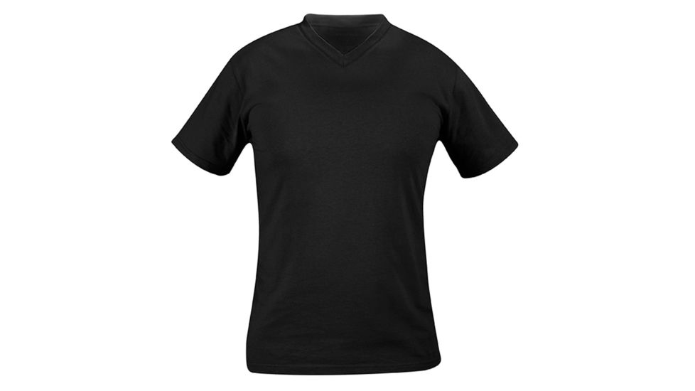 Propper V-Neck T-Shirts,Pack of 3,Black,Small F53470U001S