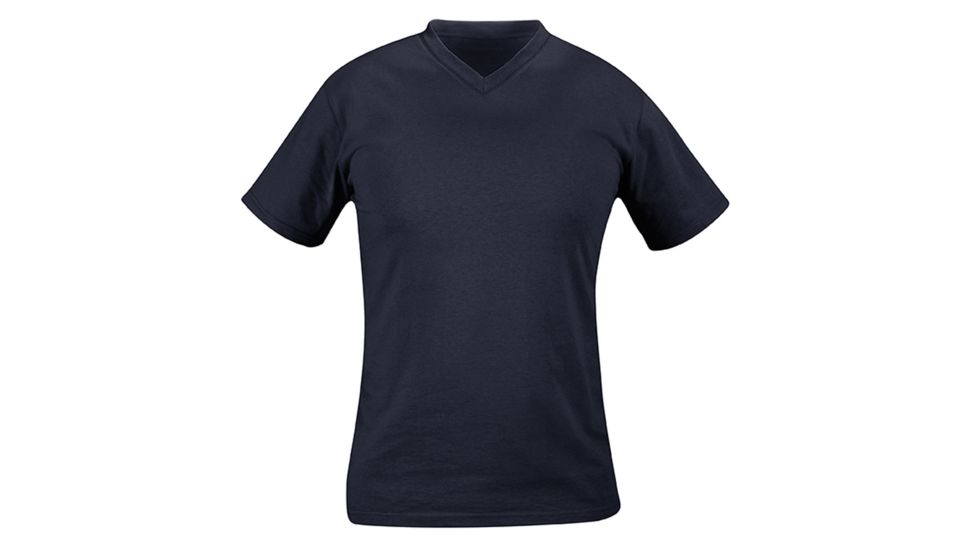 Propper V-Neck T-Shirts,Pack of 3,LAPD Navy,Small F53470U450S