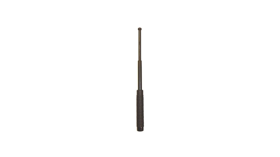 PSPI NS16R Expandable Baton W/Sheath 16'' Foam Handle Steel Blk