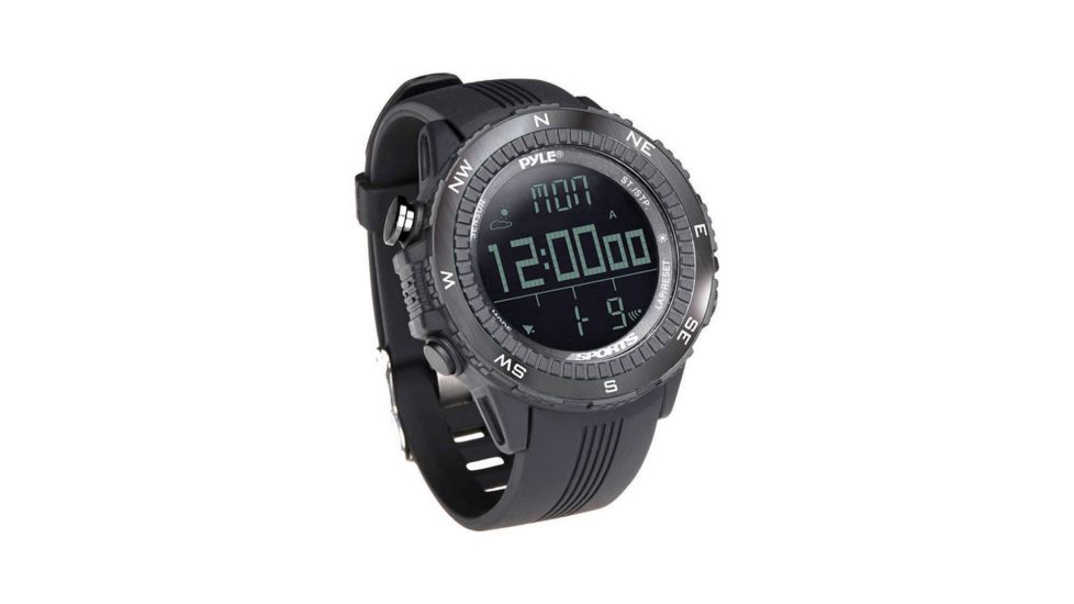 Pyle Multifunction Active Sports Watch, Black PSWWM82BK
