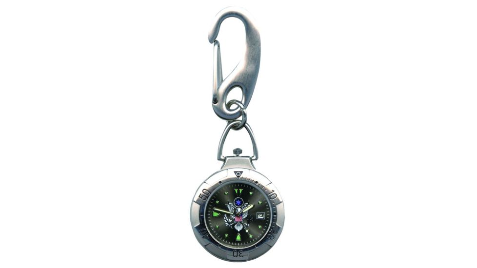 RAM Instrument Belt Watch US Army Logo Black Face RAMWVB38