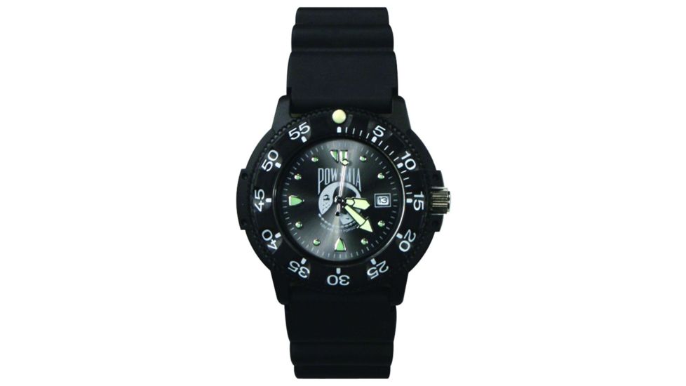 RAM Instrument Dive Watch POW MIA Black Face RAMW411D04
