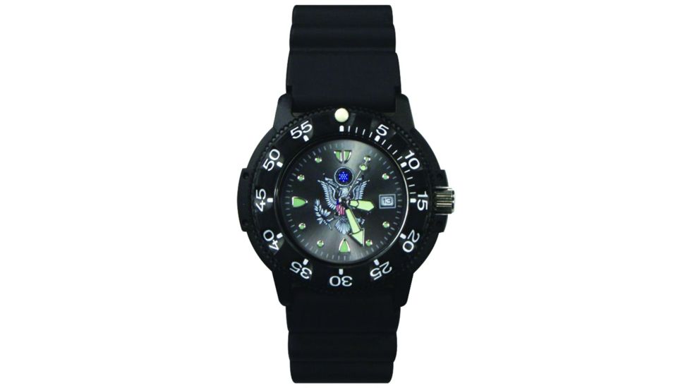 RAM Instrument Dive Watch US Army Black Face RAMW411D38