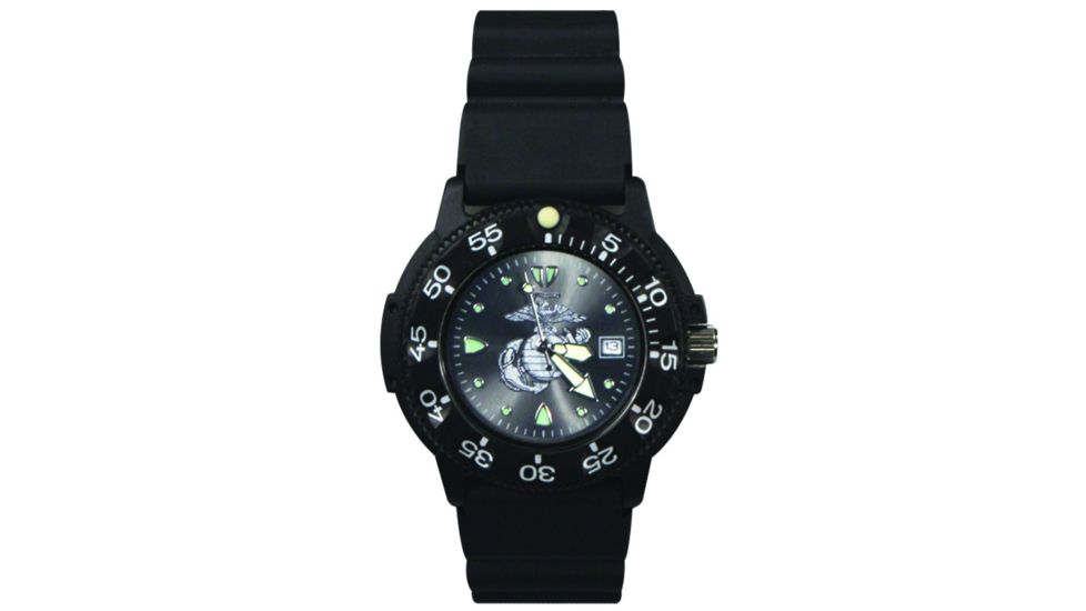 RAM Instrument Dive Watch US Marine Black Face RAMW411D34