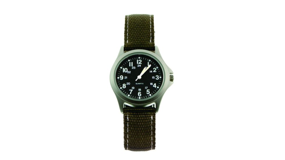RAM Instrument RAMW1003R Rugged Field Watch Khaki Nylon Strap