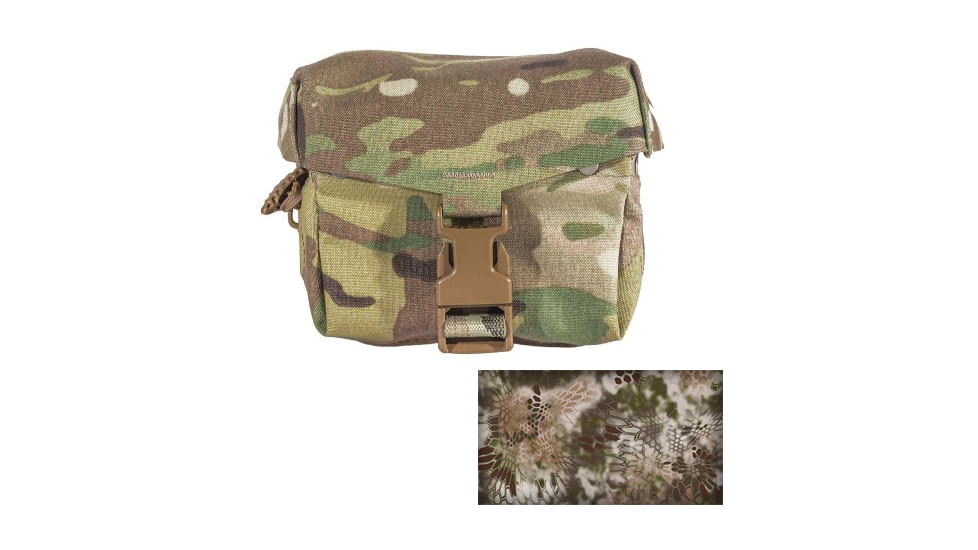 Raptor Tactical SAW M249 Nutsack Ammunition Pouch, Kryptec Highlander, 100 rounds, RT-M249-KH