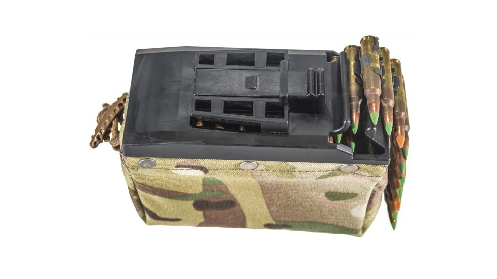 Raptor Tactical SAW M249 Nutsack Ammunition Pouch, Multicam, 100 rounds, RT-M249-MC