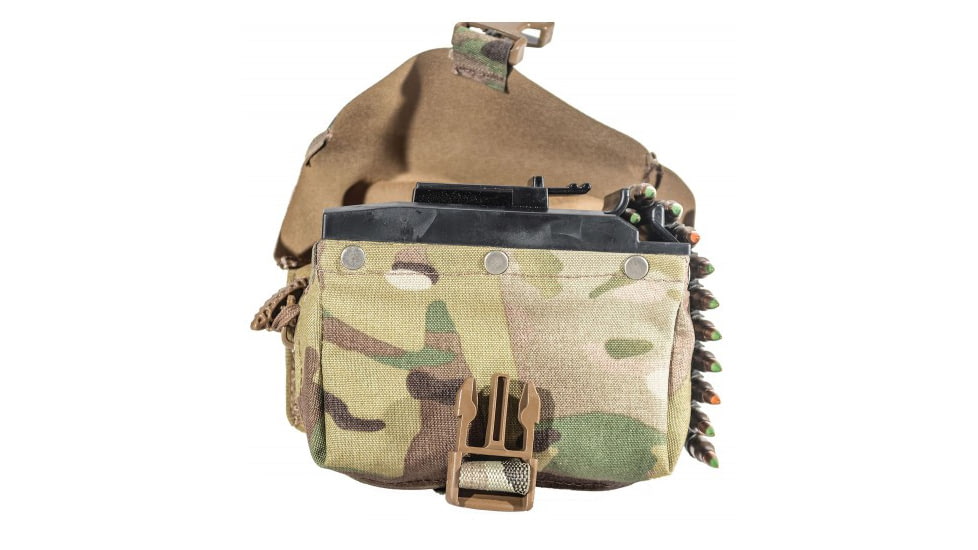 Raptor Tactical SAW M249 Nutsack Ammunition Pouch, Multicam, 100 rounds, RT-M249-MC