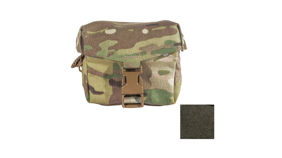 Raptor Tactical SAW M249 Nutsack Ammunition Pouch, Ranger Green, 100 rounds, RT-M249-RG