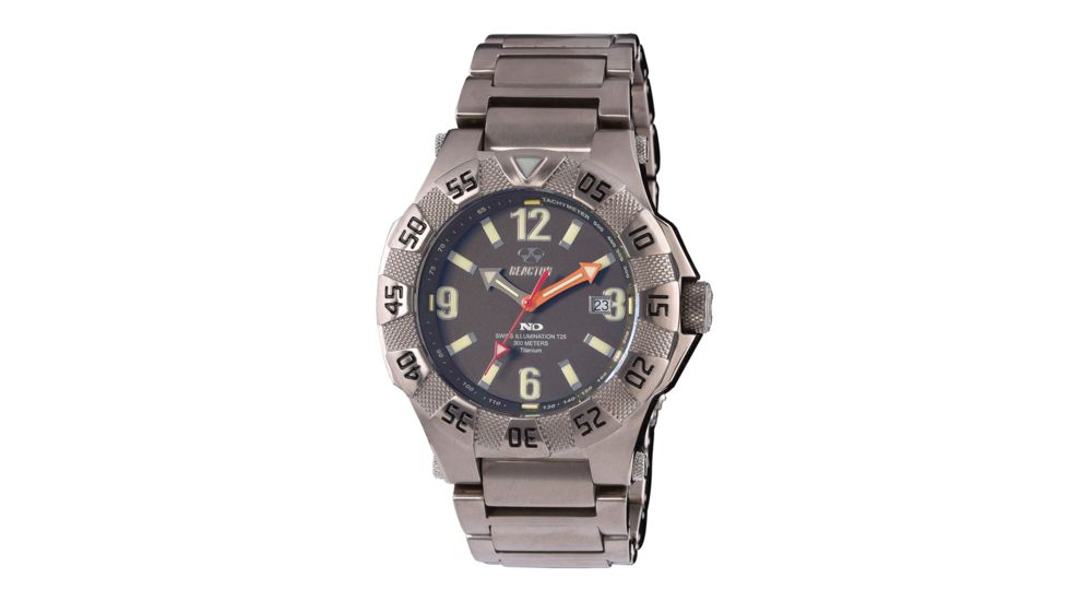 REACTOR Gamma 2 Titanium Watch - Mens, Smoke 51010
