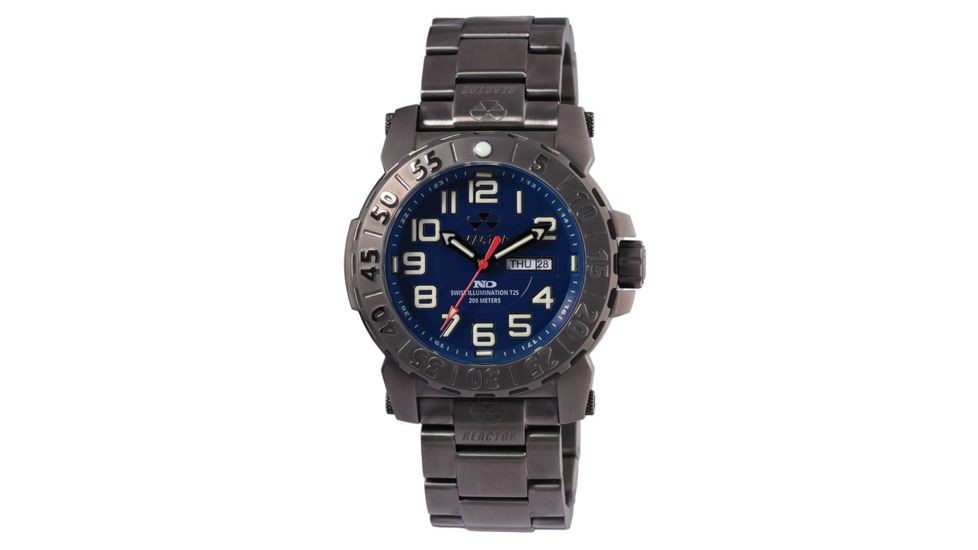 REACTOR Trident 2 Watch - Mens, Black / Navy Blue Dial 50603
