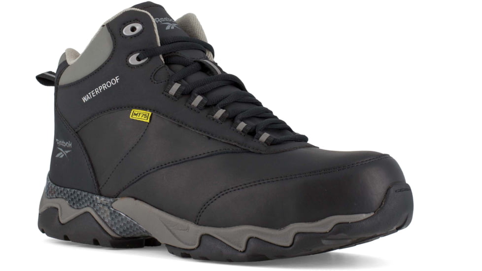 Reebok Mens Postal TCT Waterproof Sport Hiking Boots, Black, 10.5, CP8475-BLACK-10.5-MENS-M