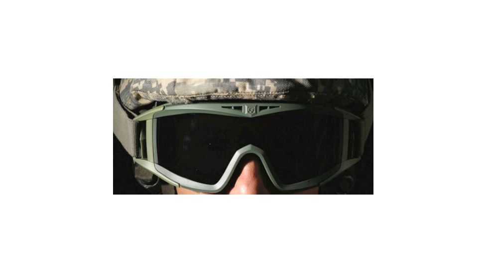 Revision Desert Locust Fan Goggles, Foliage Green -  Essential Kit 4-0309-0250