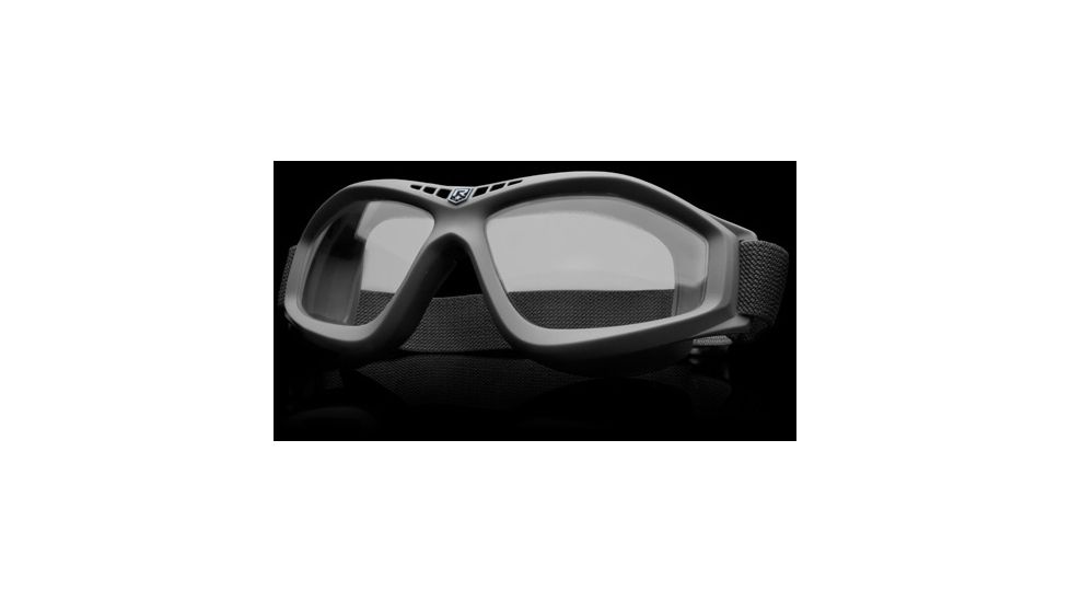 Revision Military Eye Wear Bullet Ant Ballistic Goggles Basic Kit - Clear Lens, Black Frame 4-0045-0111, EDEMO1